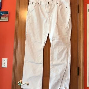 White Liz & Co jeans size 18